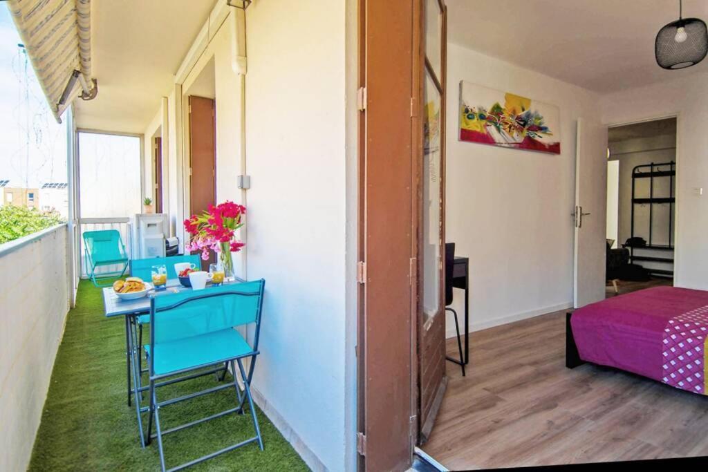 Climatise Gare Stcharles 4 Chambres Grand Balcon / Experience-Immo Marseille Ngoại thất bức ảnh