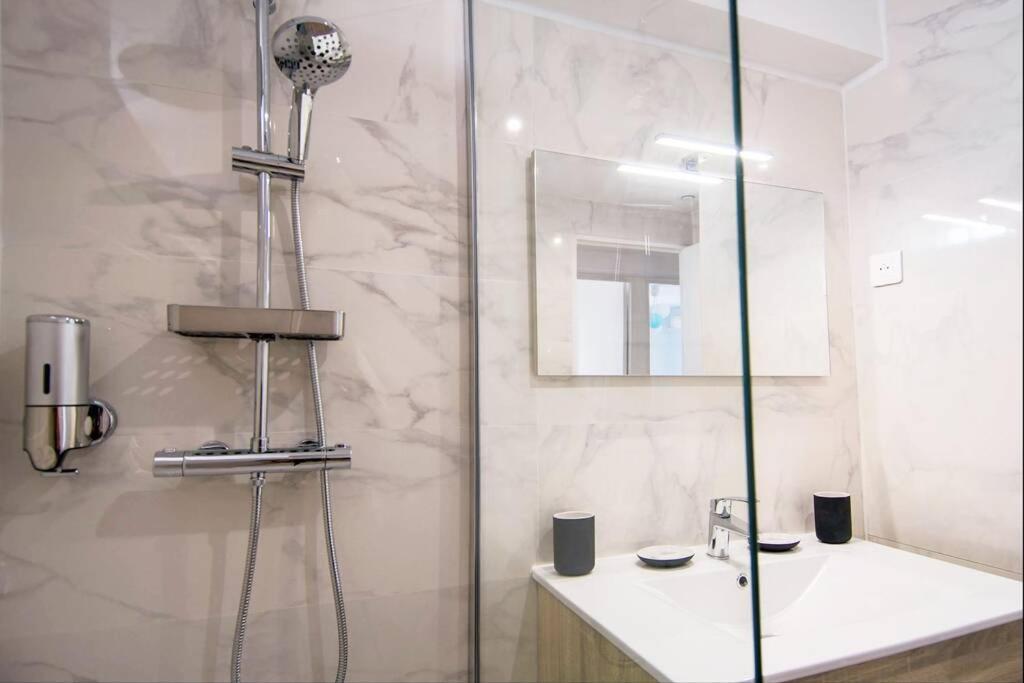 Climatise Gare Stcharles 4 Chambres Grand Balcon / Experience-Immo Marseille Ngoại thất bức ảnh