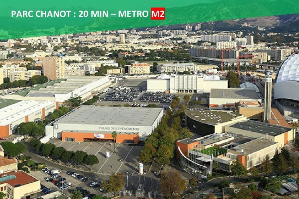 Climatise Gare Stcharles 4 Chambres Grand Balcon / Experience-Immo Marseille Ngoại thất bức ảnh