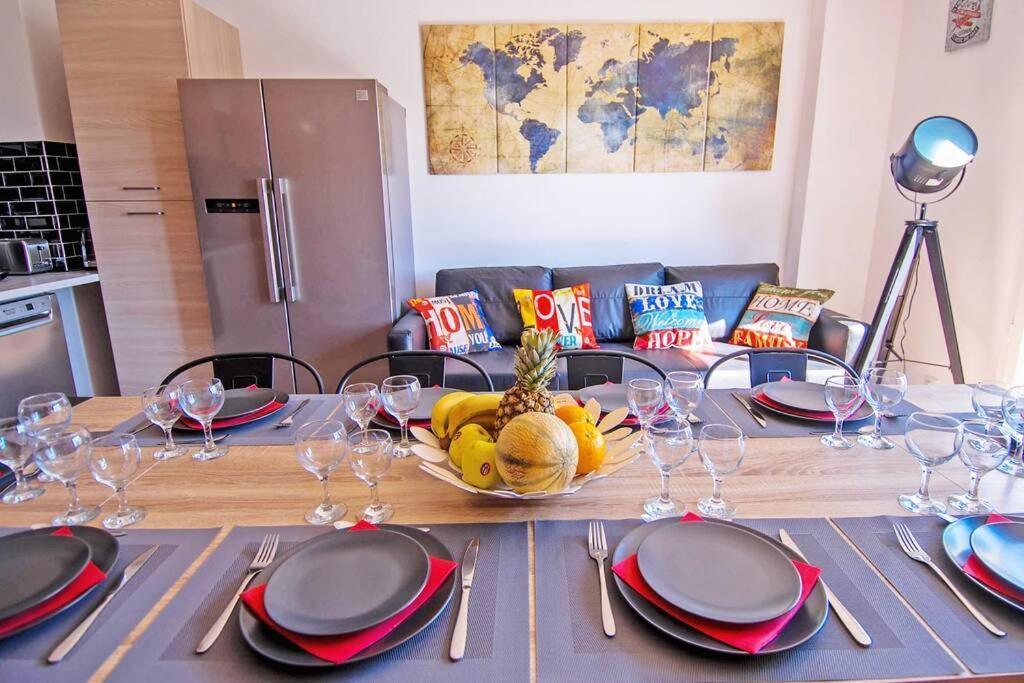 Climatise Gare Stcharles 4 Chambres Grand Balcon / Experience-Immo Marseille Ngoại thất bức ảnh