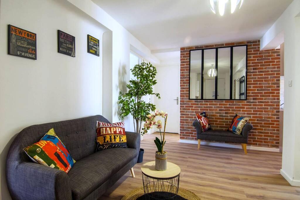 Climatise Gare Stcharles 4 Chambres Grand Balcon / Experience-Immo Marseille Ngoại thất bức ảnh