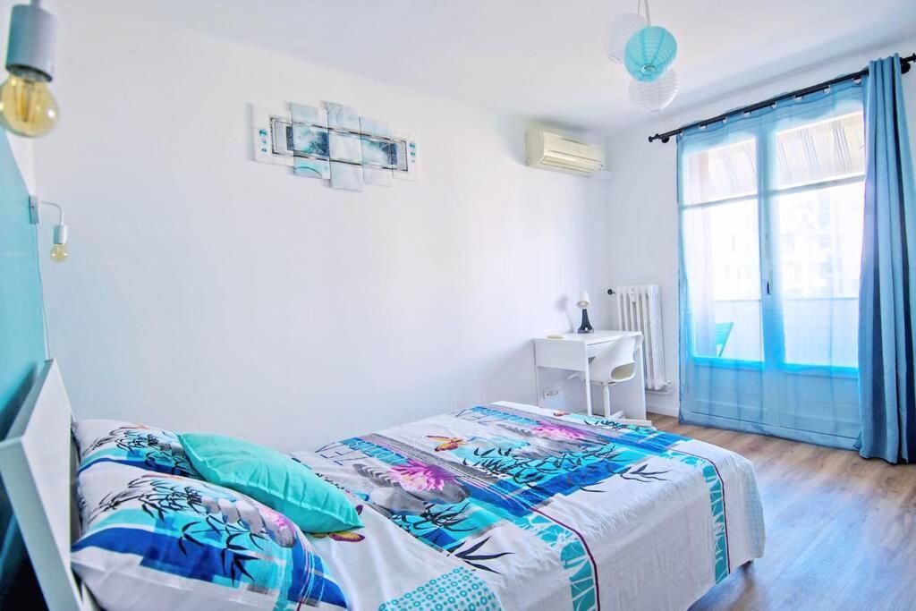 Climatise Gare Stcharles 4 Chambres Grand Balcon / Experience-Immo Marseille Ngoại thất bức ảnh